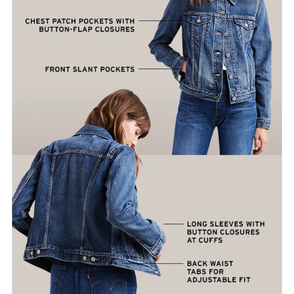 Levi’s Jean Jacket Size L - Picture 10 of 10